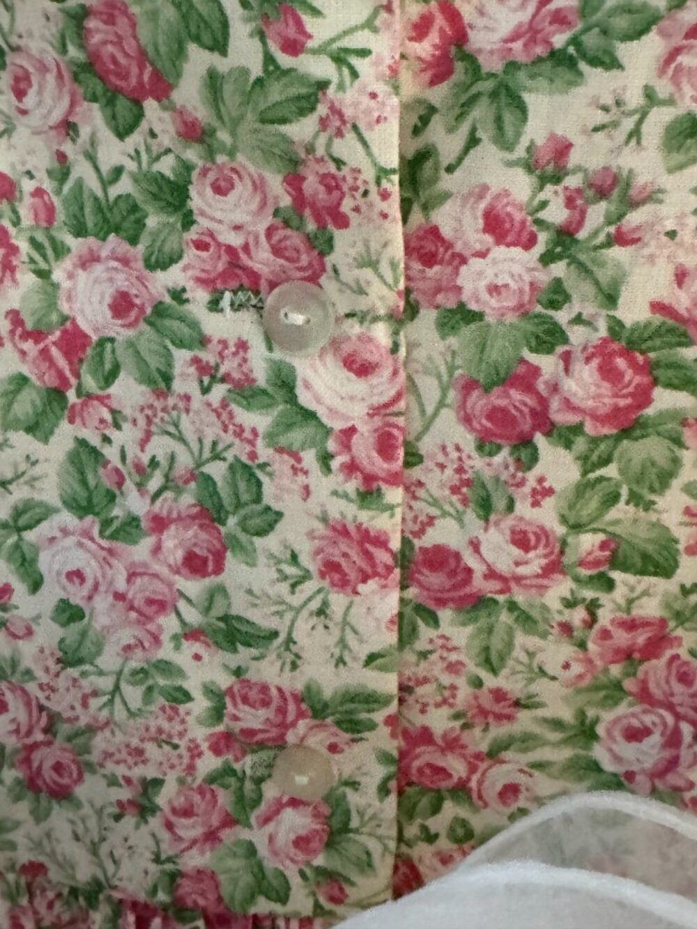 Vintage 90s Bonnie Jean Pink Rose Floral Special Occasion Dress - Picture 5 of 8